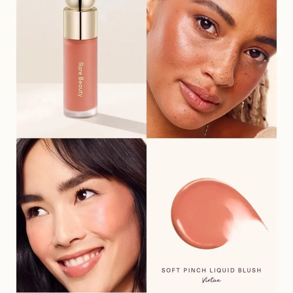 Rare Beauty Liquid Cream Blush Virtue Full Size